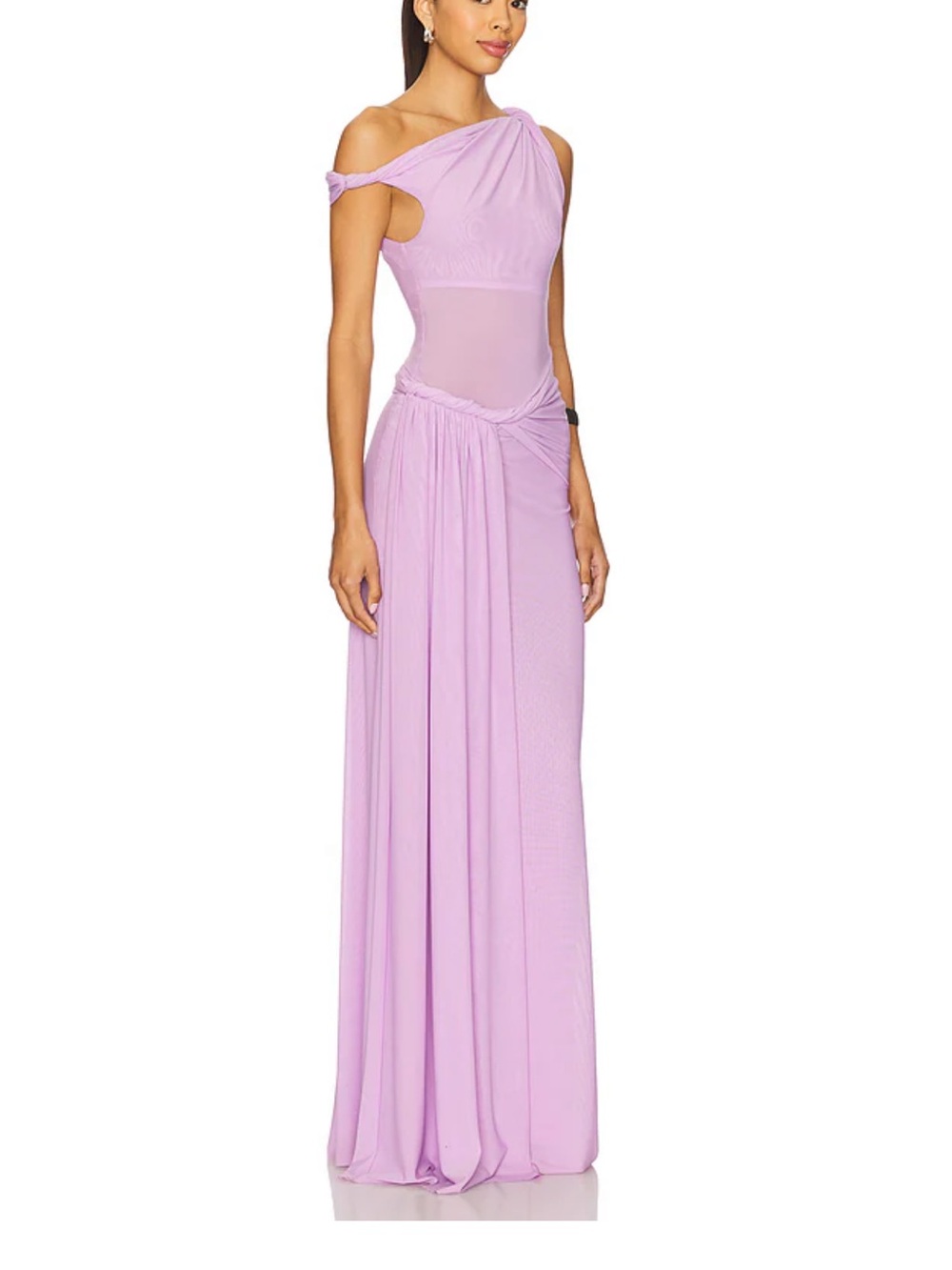 The Sisal Maxi Dress in Lilac Misha